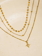 Layered Star Necklace - N99