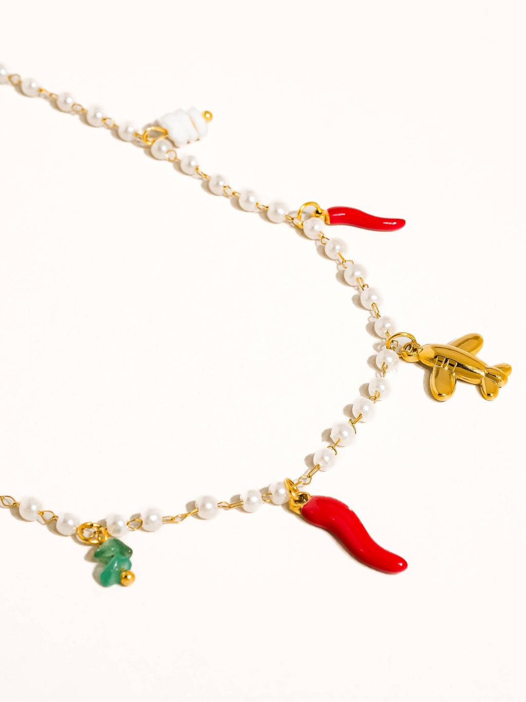 Red Hot Summer Necklace - N27