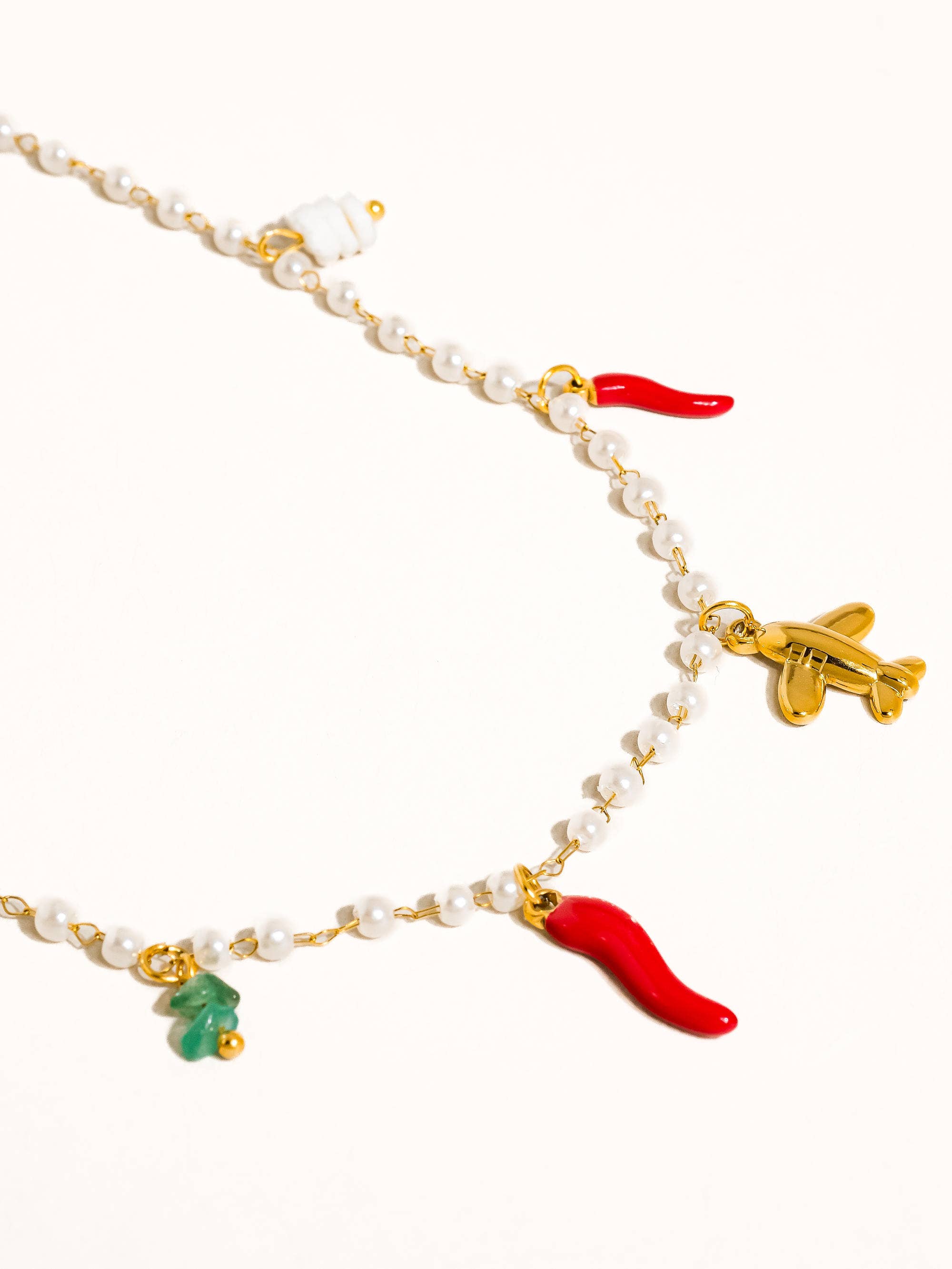 Red Hot Summer Necklace - N27