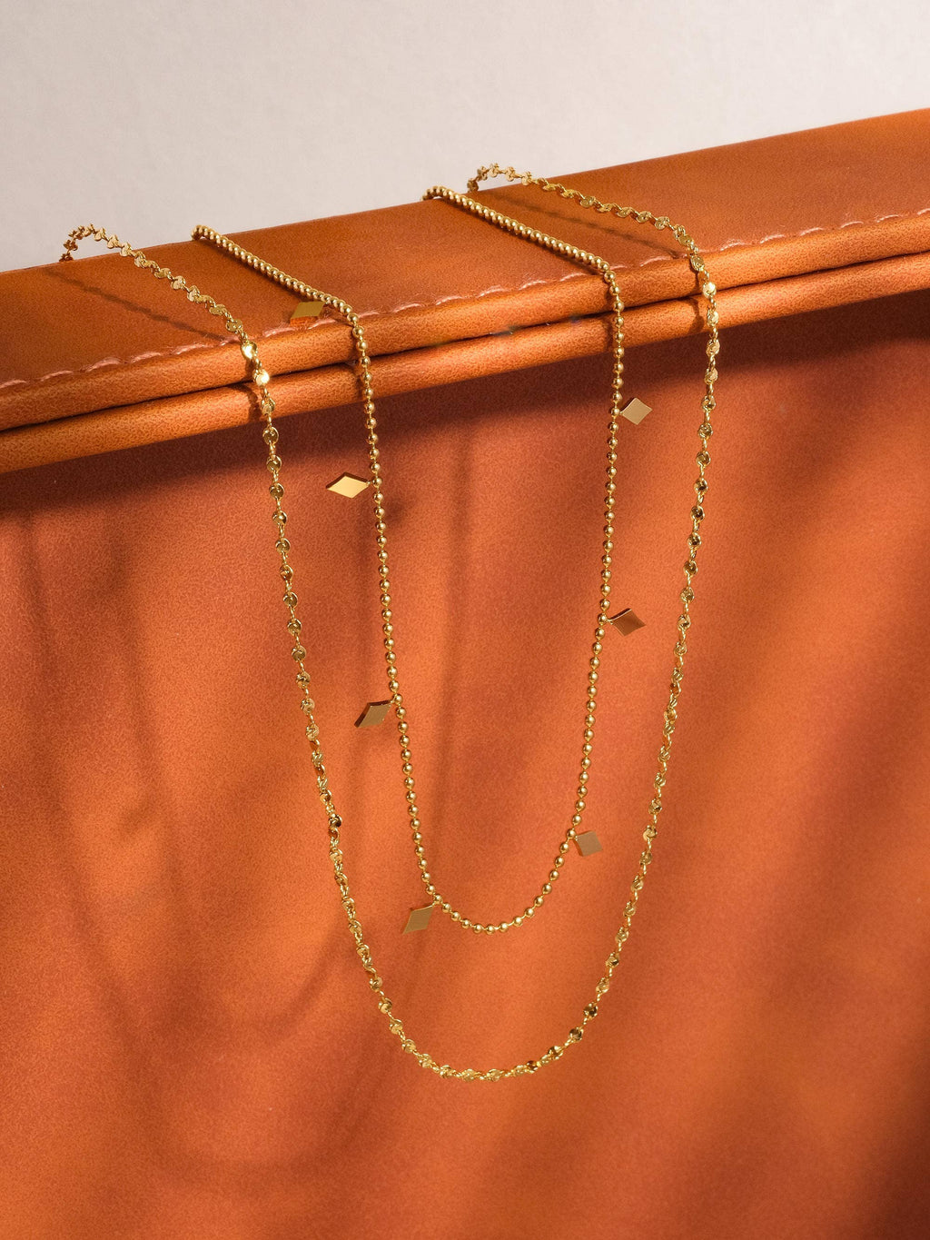 Layered Tassel Necklace - N100