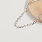 Sunburst Chain (Silver) Necklace - N73
