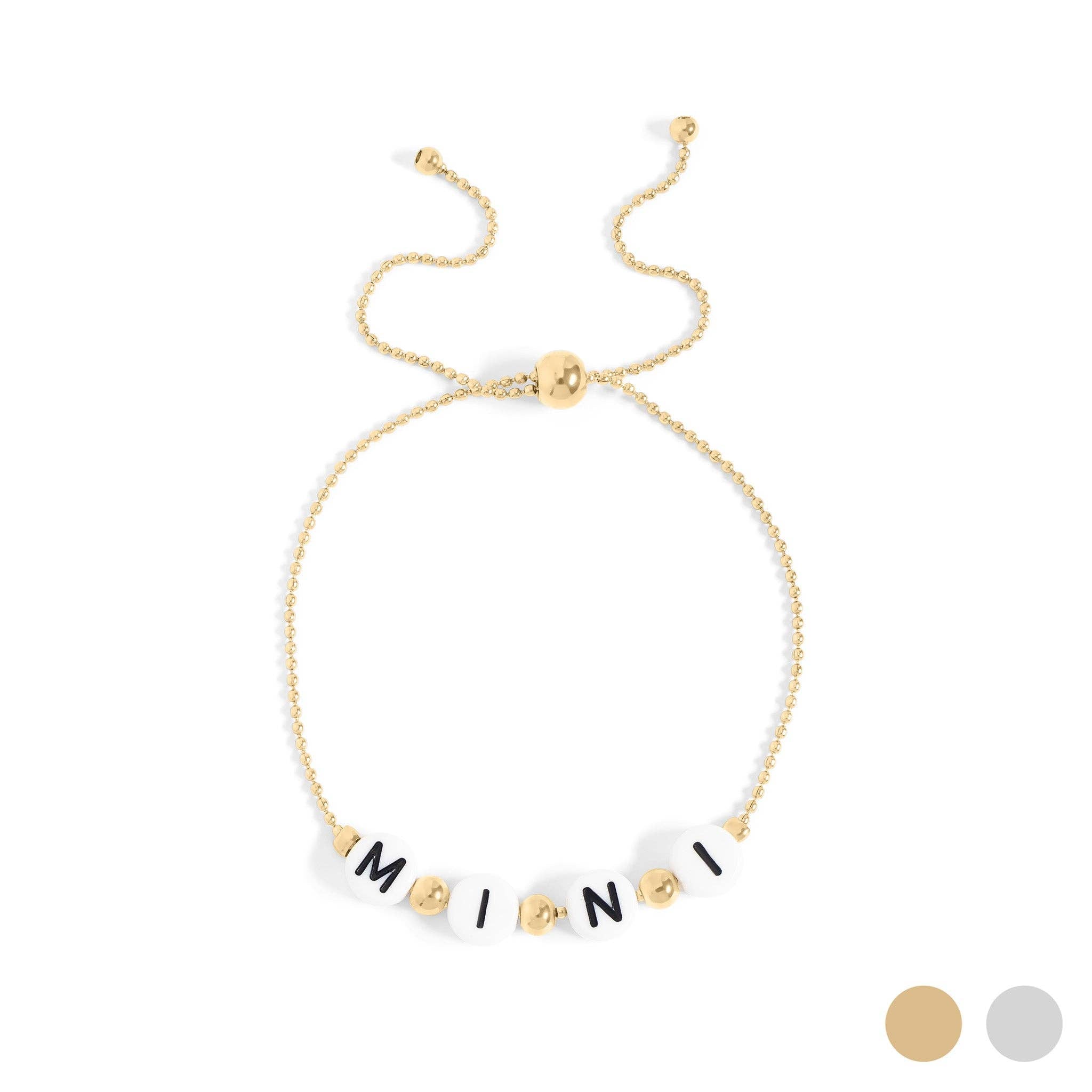 "Mini" Beaded Charm Bracelet - S49