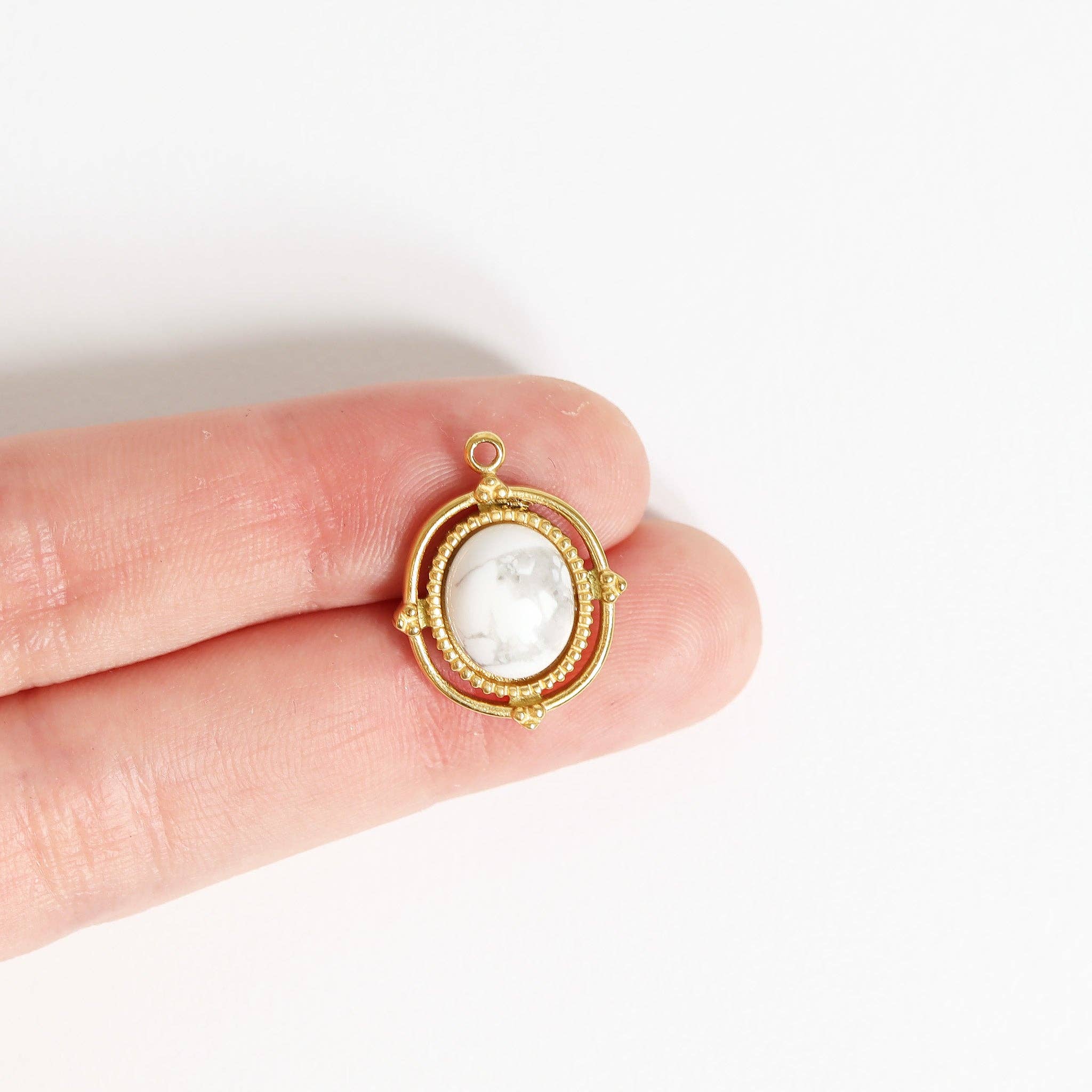 Precious Oval Charm - C168