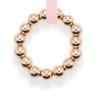 5MM Gold Beaded Ring - B40