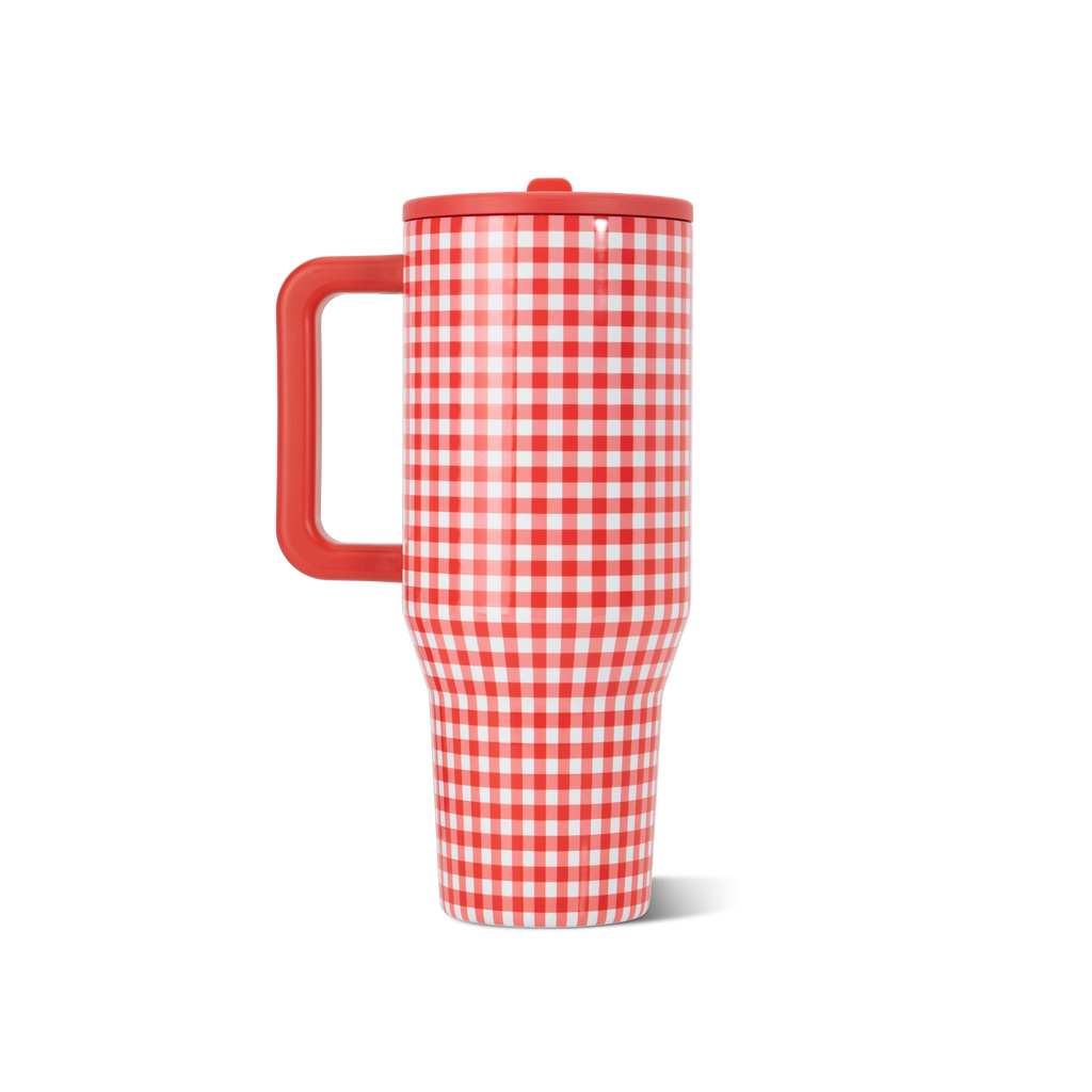 Summer Picnic HydroJug 40 oz Traveler Tumbler