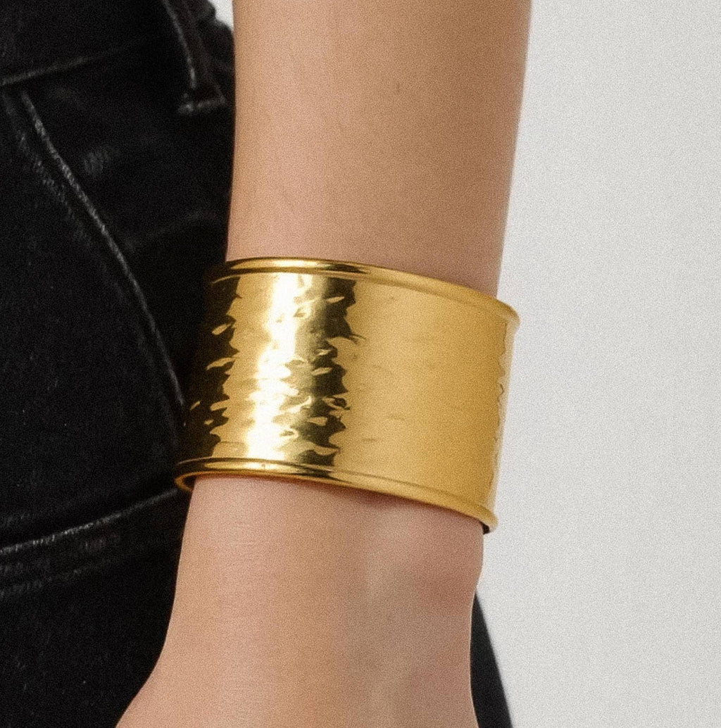 The Harper Wide Statement Cuff Bracelet: SS16