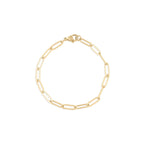 Paperclip Chain Bracelet - S178