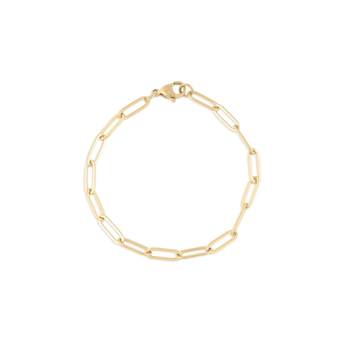 Paperclip Chain Bracelet - S178
