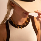 Cowboy Hat Gold Charm - C150