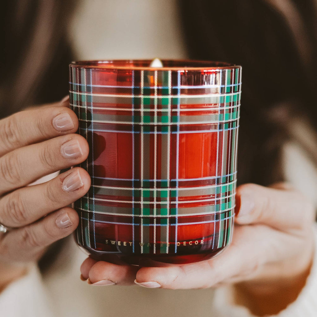 Warm and Cozy 12 oz Boxed Soy Candle - Christmas Gifts