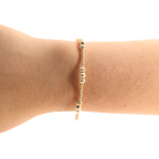 ILY Fluted Bracelet in Gold - S172