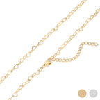 Golden Love Link Necklace - N40