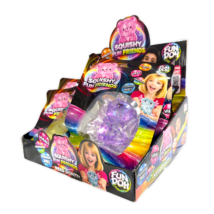 Fun Doh Squishy Gummy Fidget Toy NEW Variety