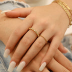 Braided Stacking Ring - A37