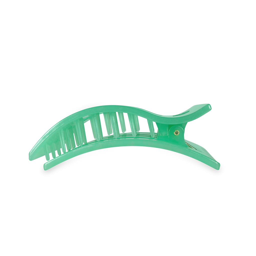 Flat Rectangle Hair Clip | Large | Spring Splash