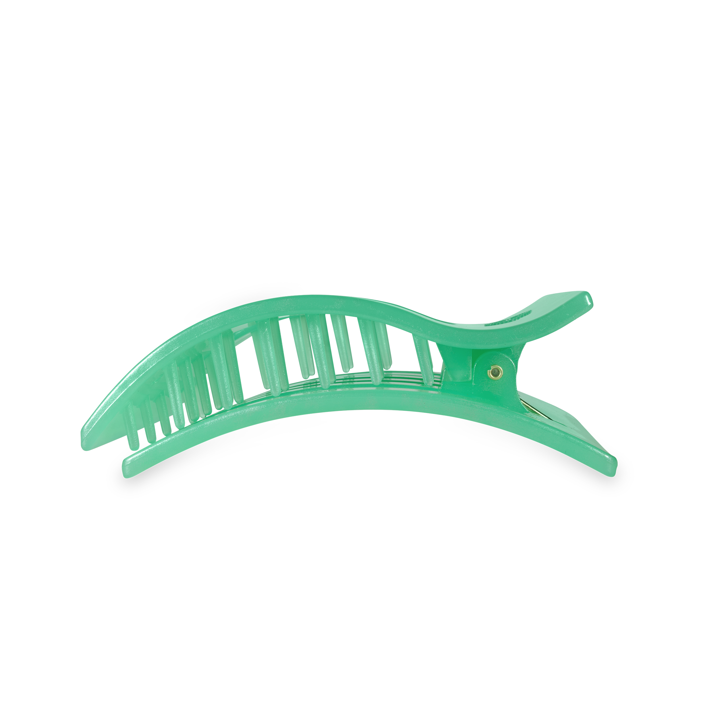 Flat Rectangle Hair Clip | Large | Spring Splash