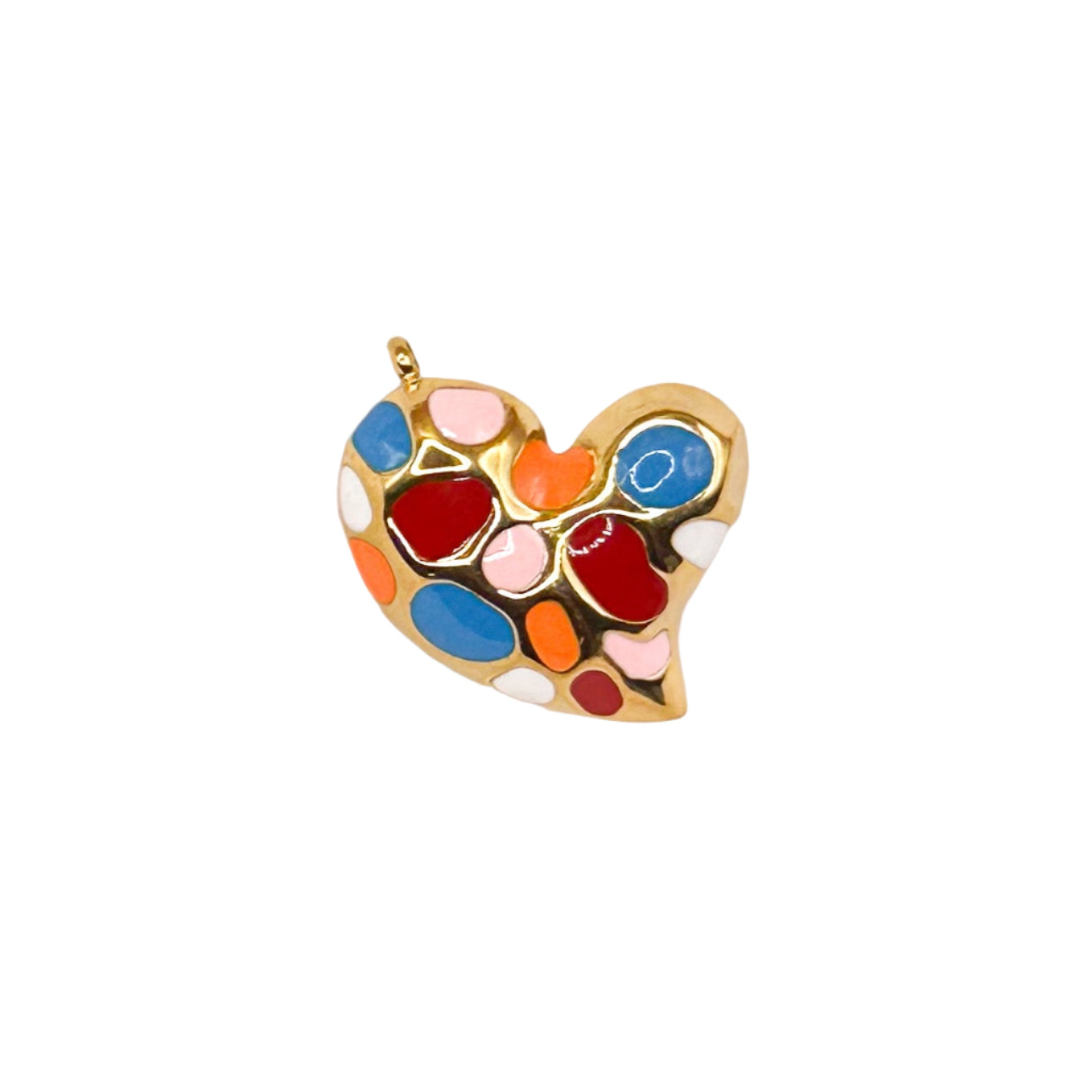 Sun-Kissed Hearts Charm - C105