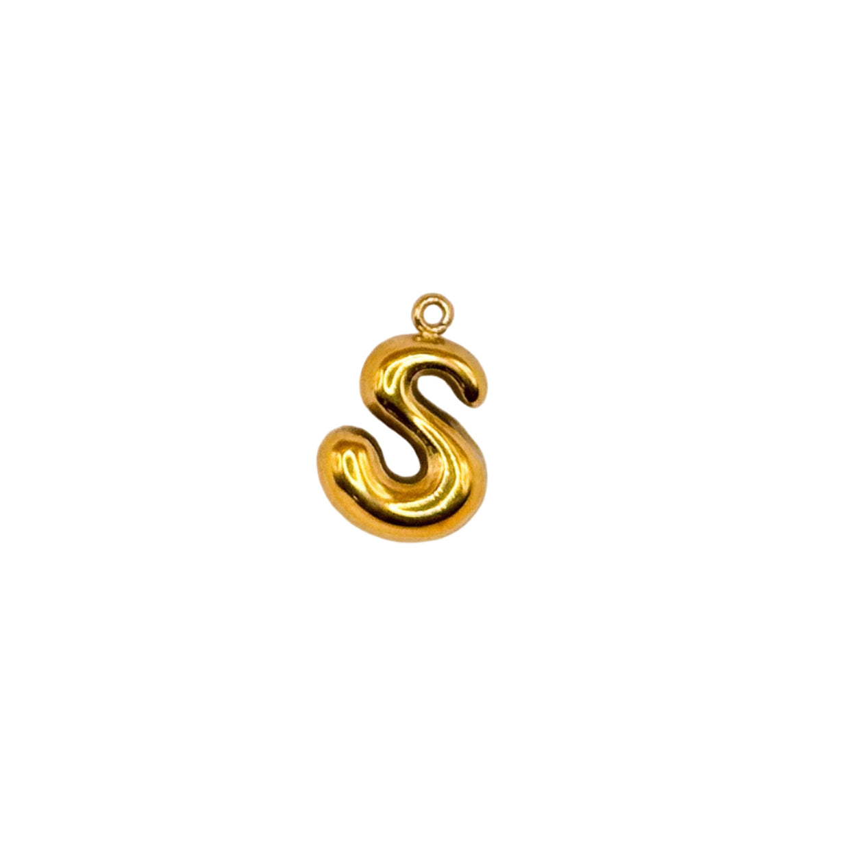 Bubble Letters A-Z Charm - C8