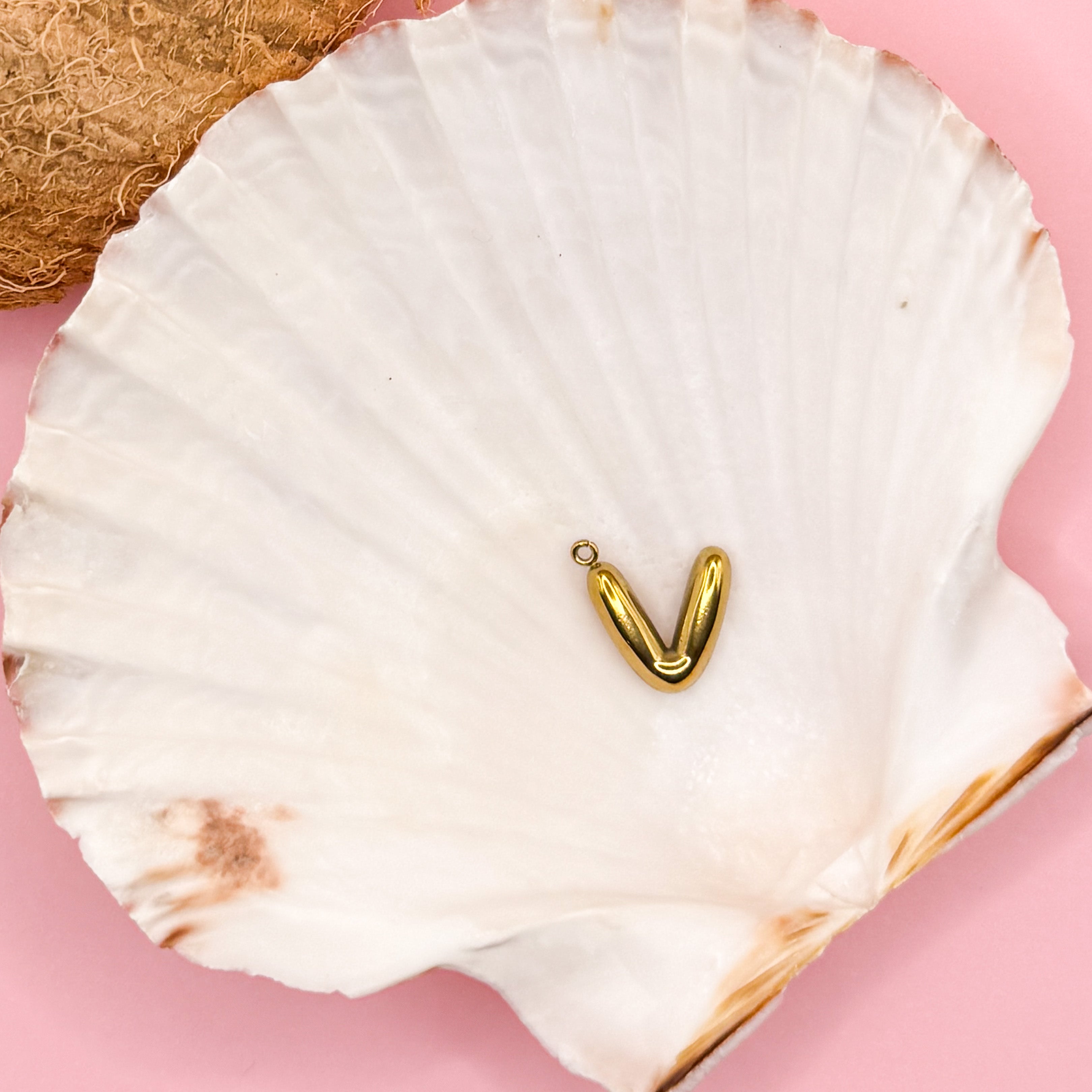 Bubble Letters A-Z Charm - C8