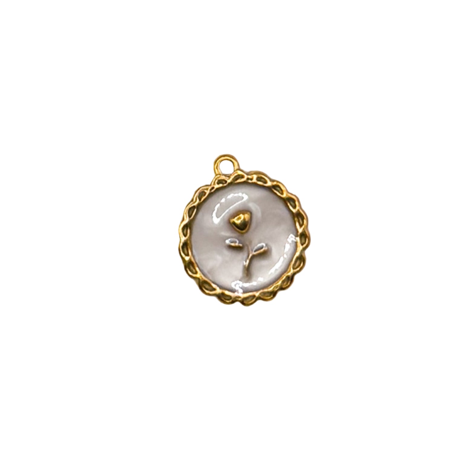 Golden Bloom Charm - C1
