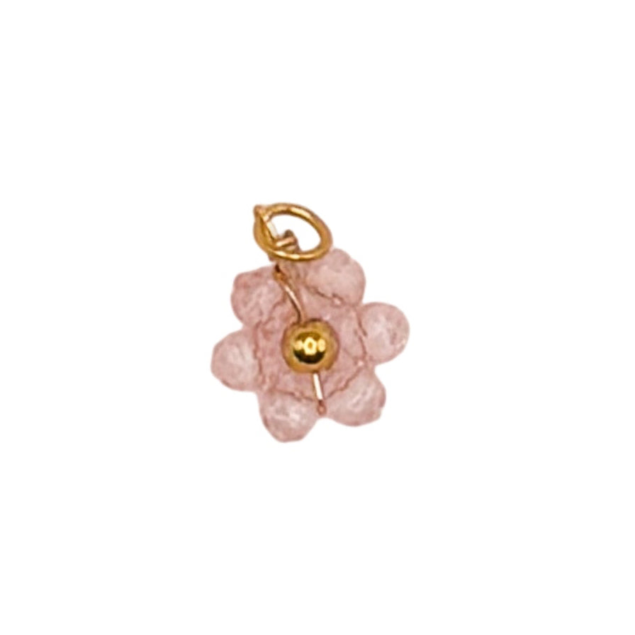 Pink Petals Charm - C116