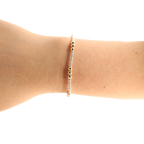 ILY Bracelet in Silver with Gold - S170