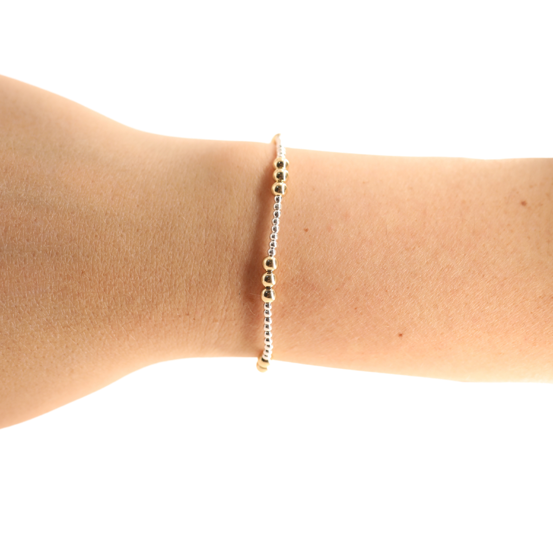 ILY Bracelet in Silver with Gold - S170