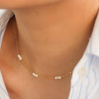 Leilani-Multi Pearl Necklace: N126