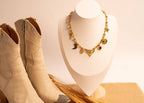 Cowboy Hat Gold Charm - C150