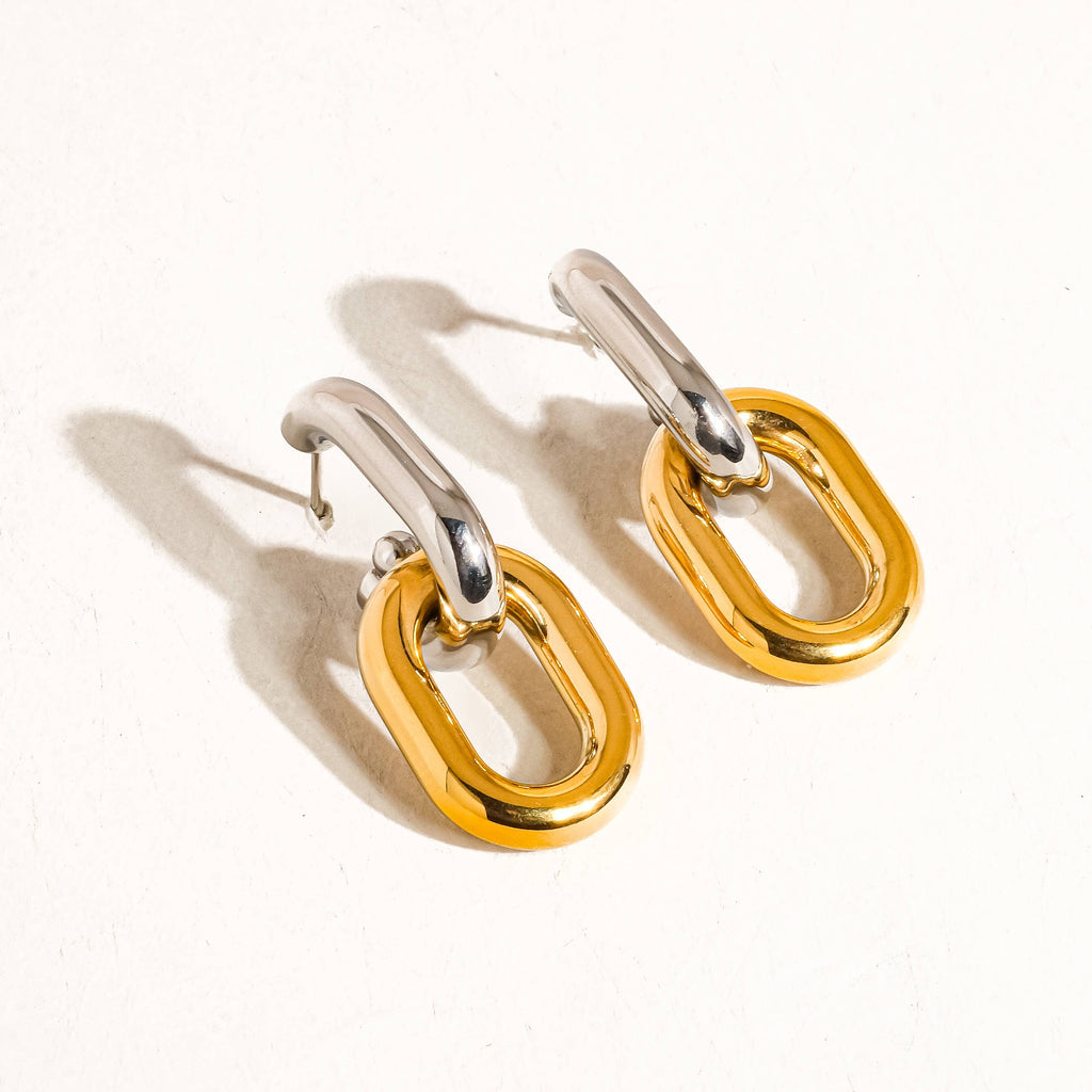 Double Chain Earring: E59