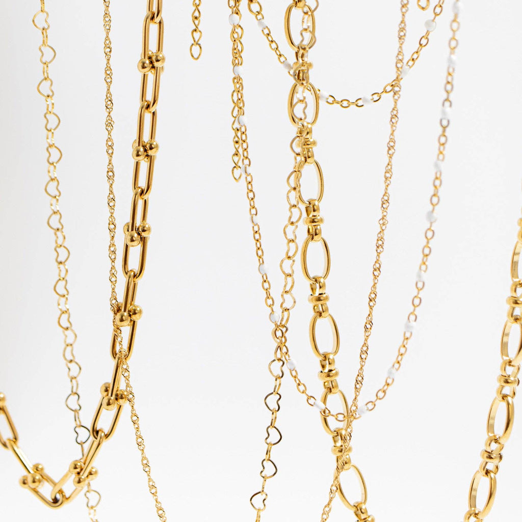 Champagne Pop Necklace - N41