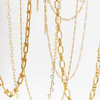 Bold Link Statement Chain Necklace - N72