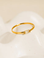 The Shae Minimalist Thin CZ Band: A52
