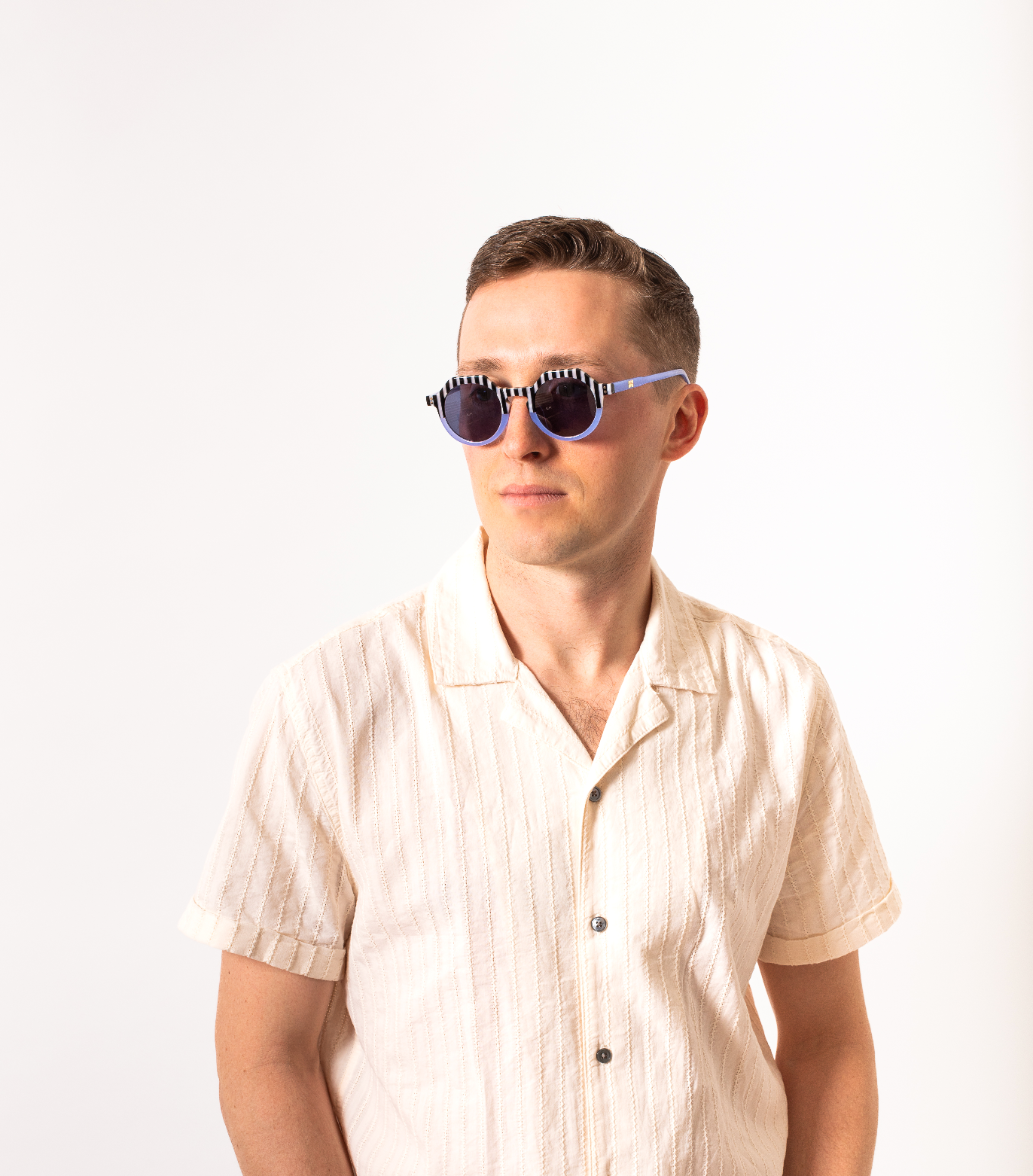 SARDINE - Georgie - Pool Boy Blues Sunglasses -