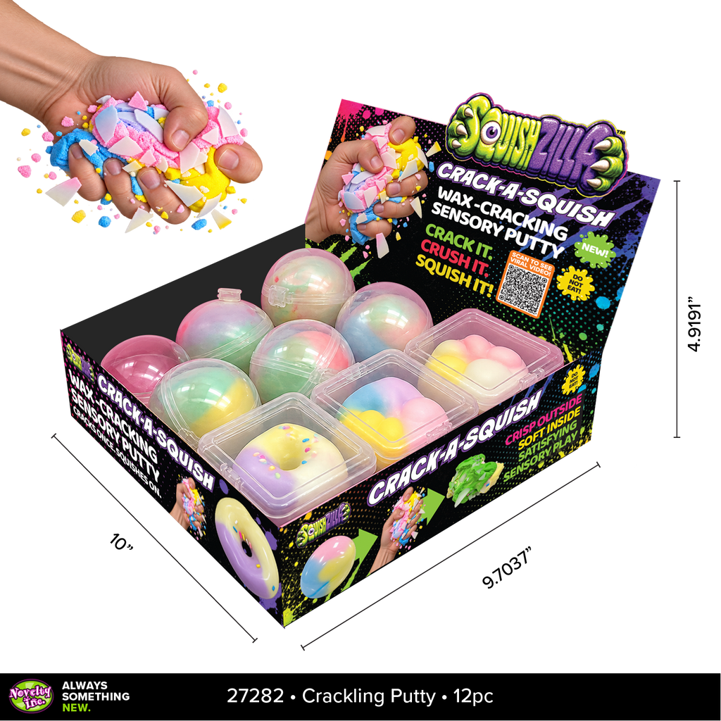 Fun Doh Wax-Cracking Sensory Colorful Putty
