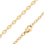 Sunlit Oval Necklace - N35