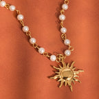 Sun Beaded Necklace: N123