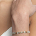 Oval Sparkle Tennis Bracelet - S121