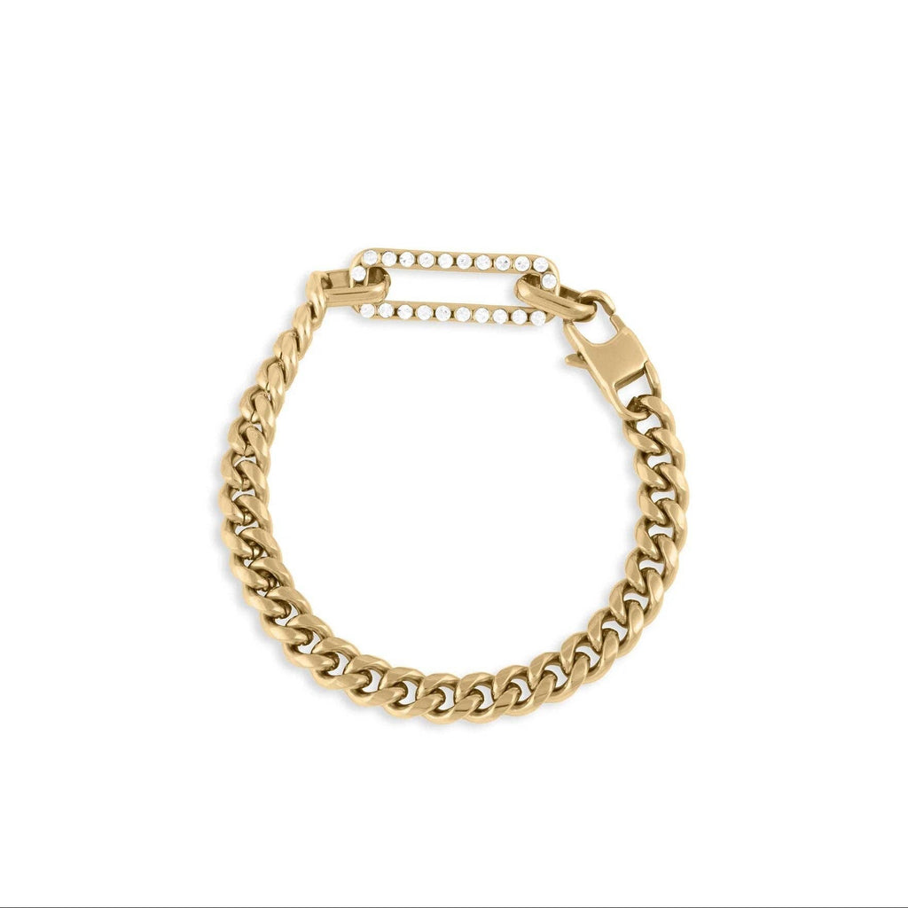 Golden Halo Link Bracelet - SS36