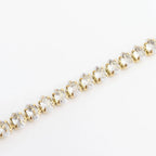 Oval Sparkle Tennis Bracelet - S121