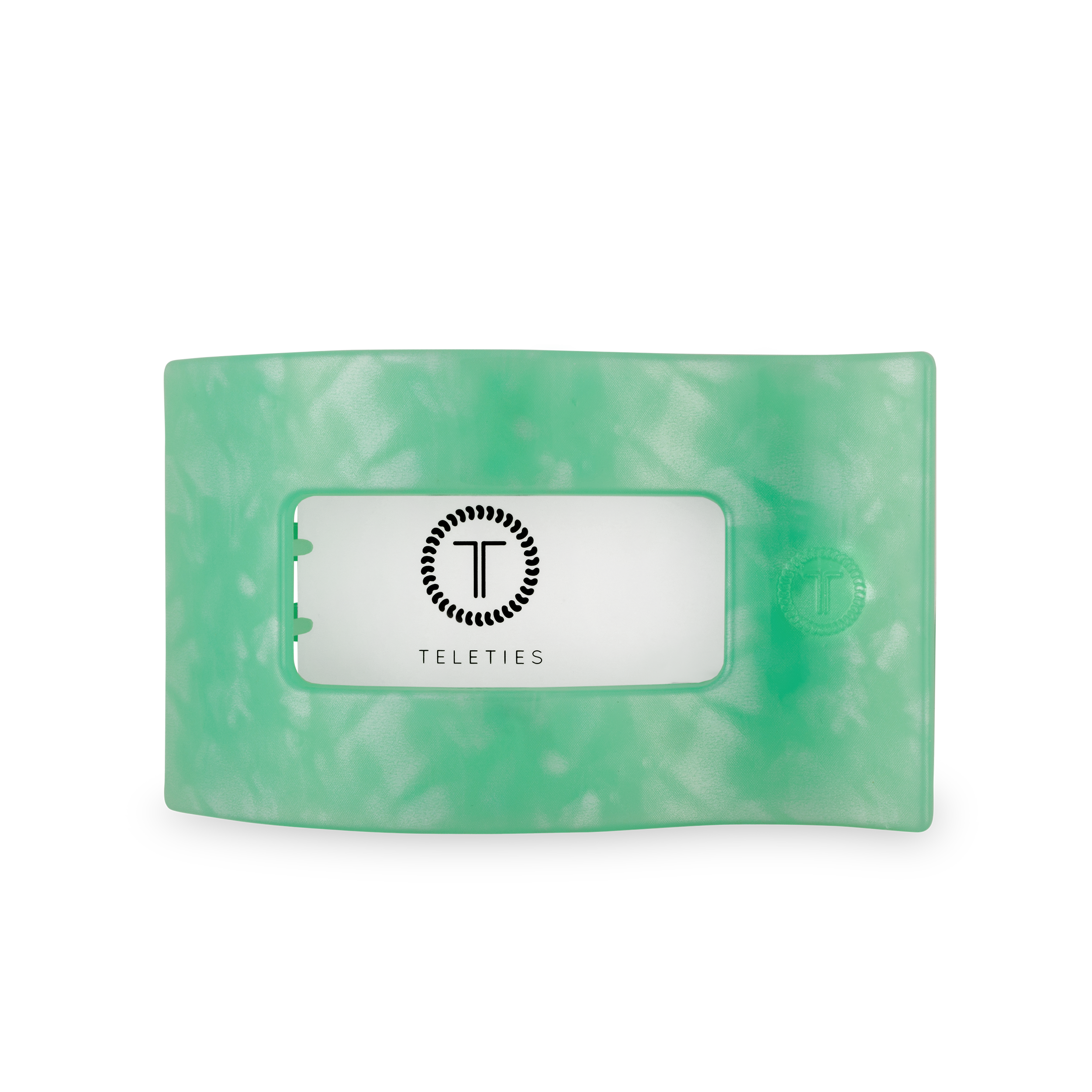 Flat Rectangle Hair Clip | Large | Spring Splash