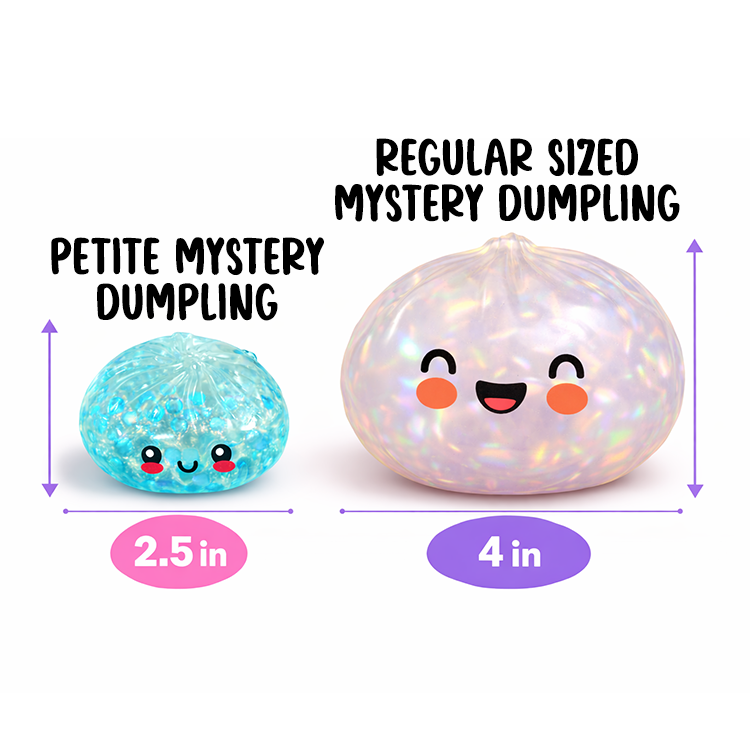Fun Doh Petite (Mini) 2.5" Mystery Dumpling Squishy Toy