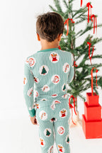 Christmas Classic Stripe Kids Pajamas