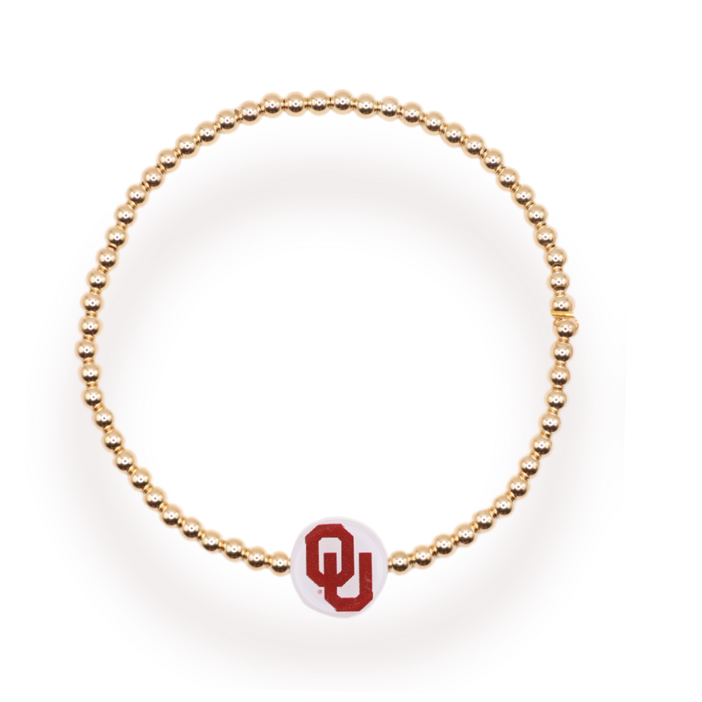 OU/ Sooners Logo Bracelet - S88