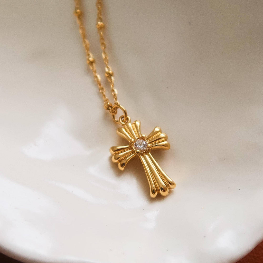 Piece Cross Necklace - N122