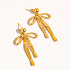 Bow Dangle Earring - E37