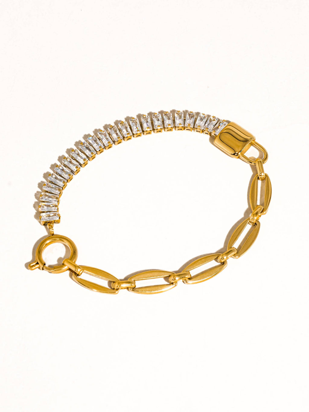Benson Rhinestone Chain Bracelet - SS23