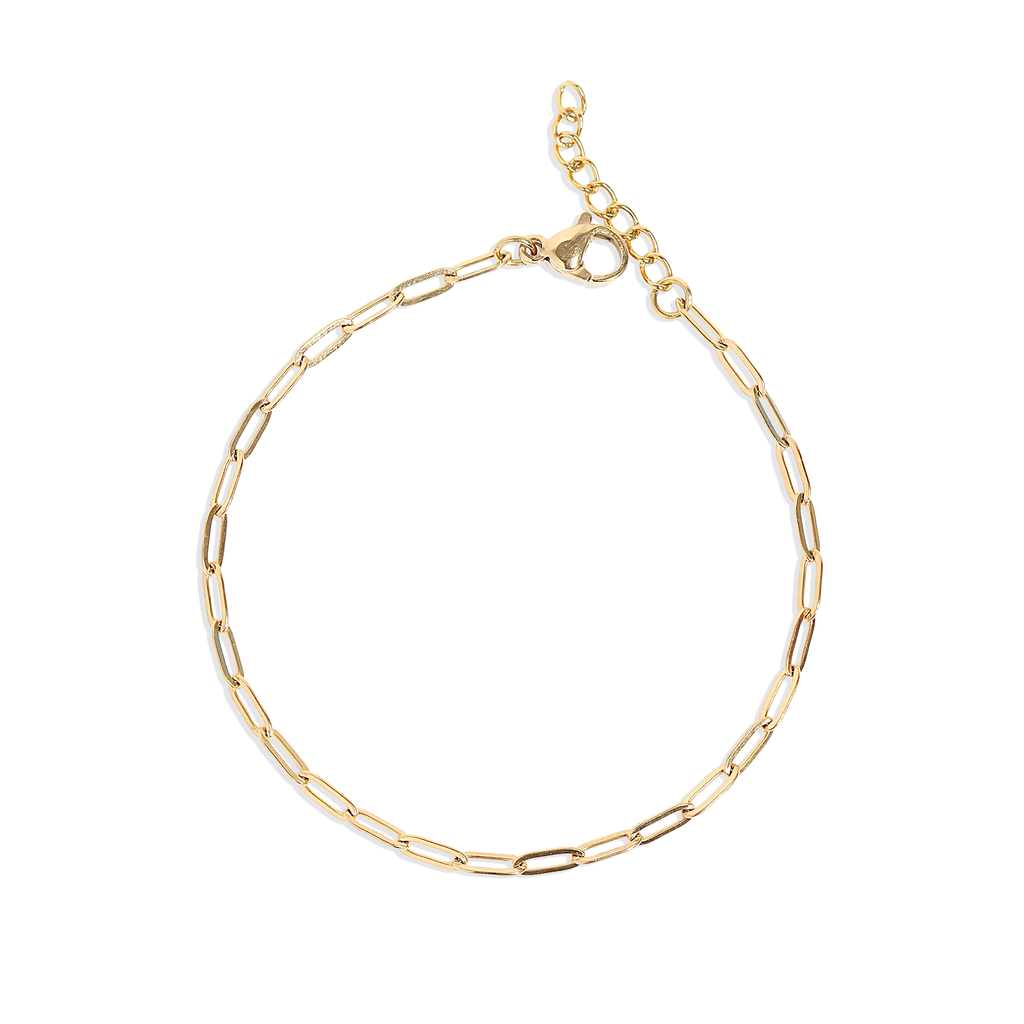 Paperclip Chain Bracelet: S131