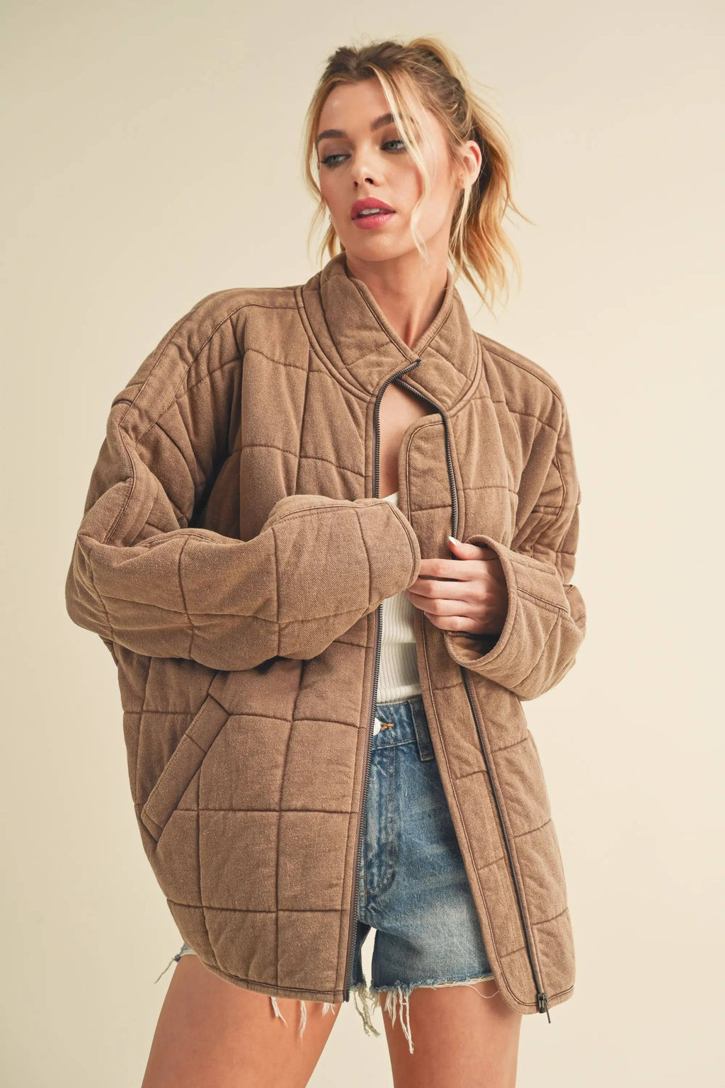 Dixie Jacket: Brown