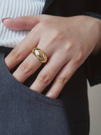 Chunky Dome Statement Ring - A144